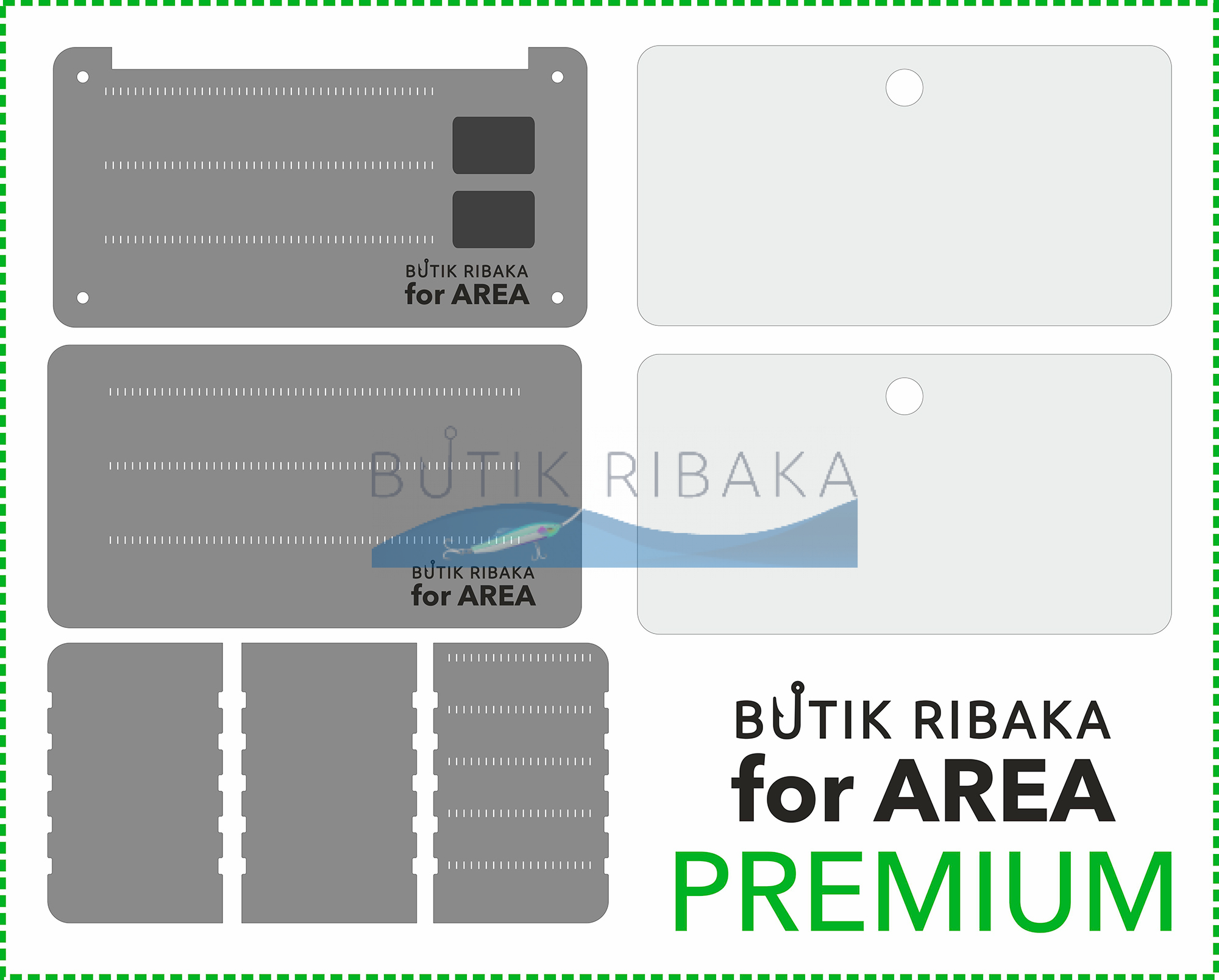 Тюнинг для ящиков Meiho Butik Ribaka For Area Premium